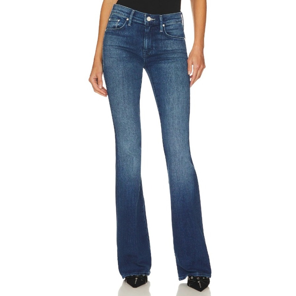 MOTHER Flare Jeans - The Down Low Weekender Heel